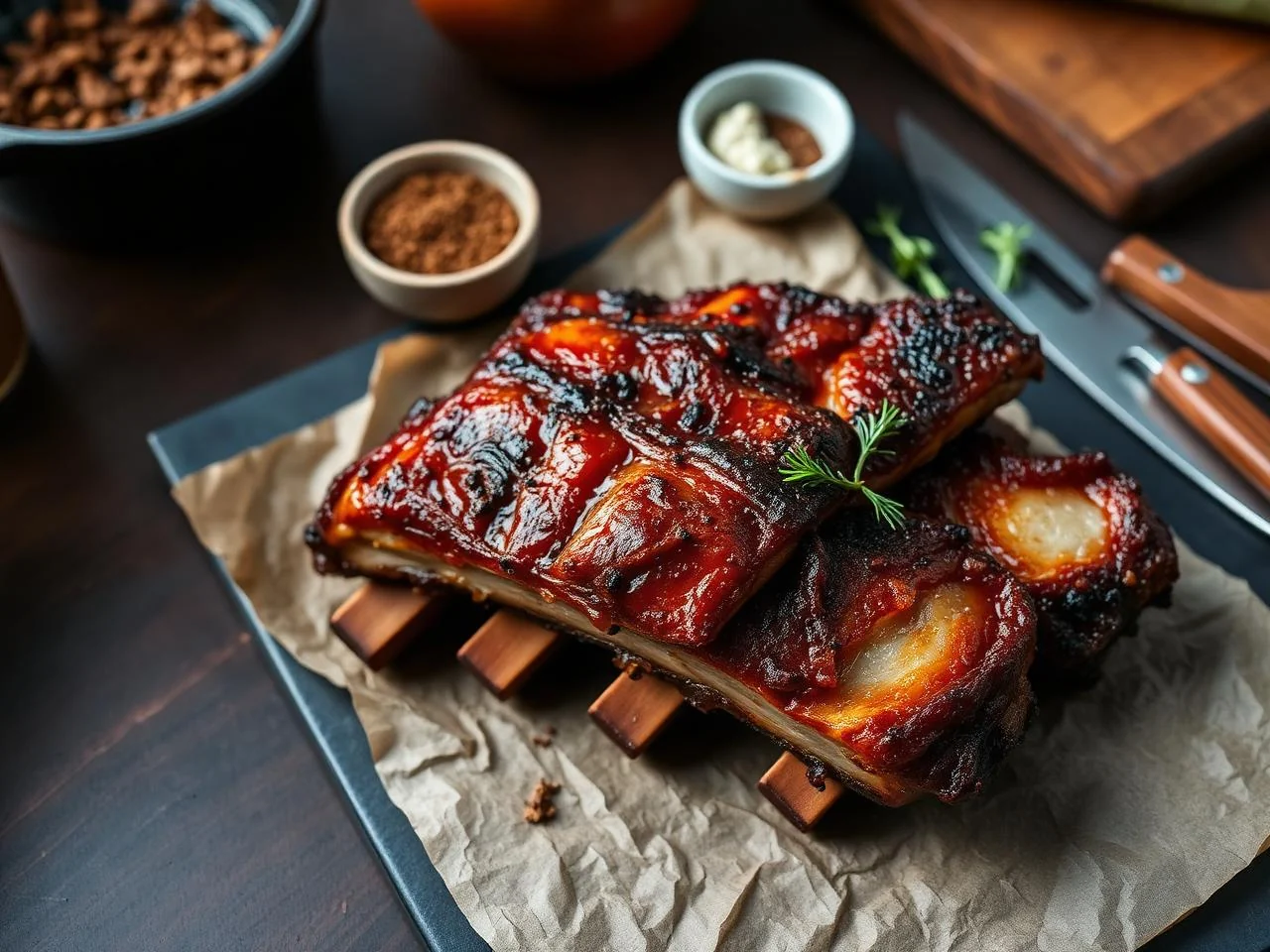 Ribs With Apple Cider