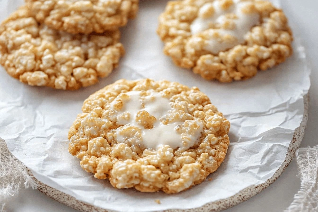 Rice Krispie Treat Cookies Rec