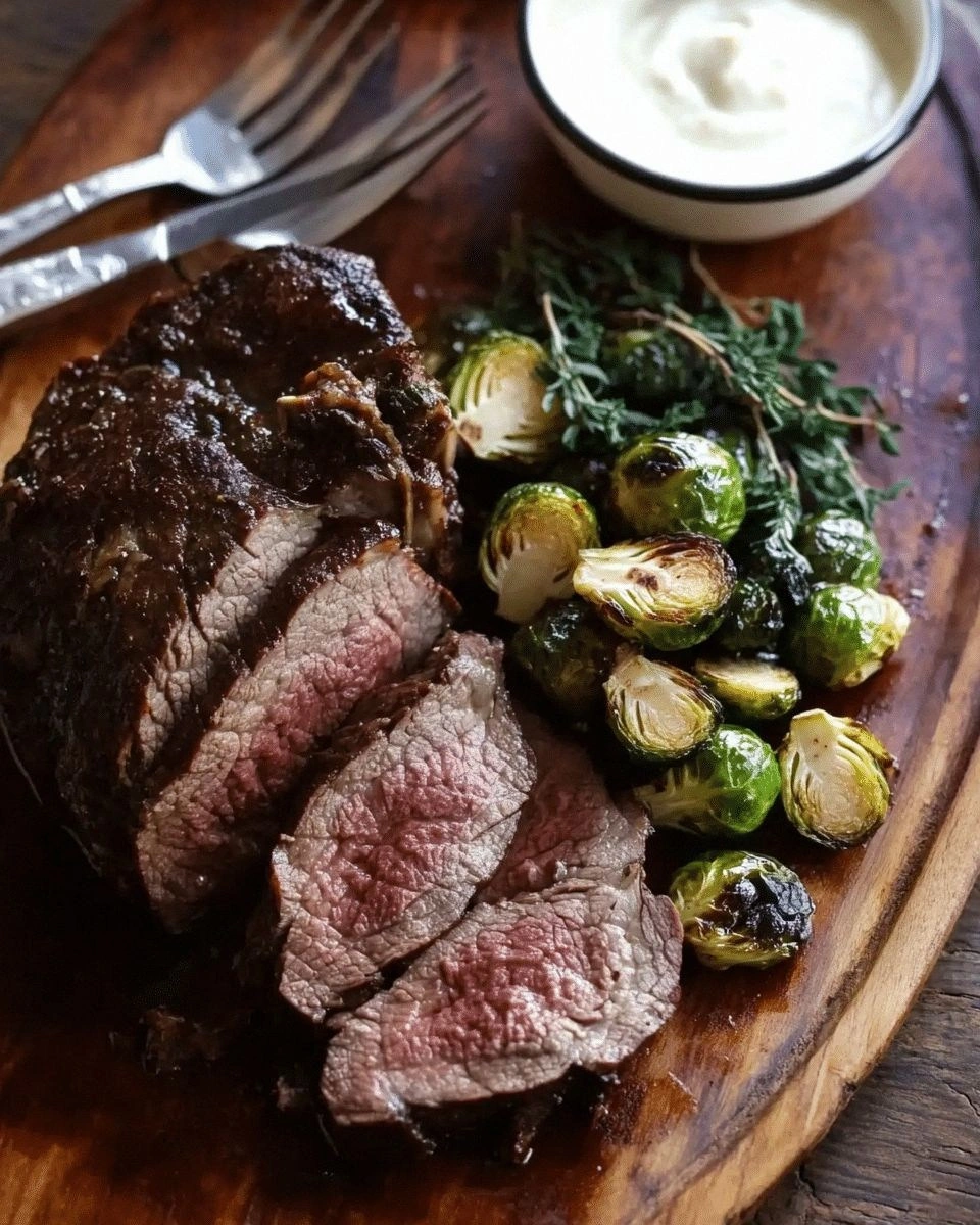 Roast Beef and Honey-Glazed Br