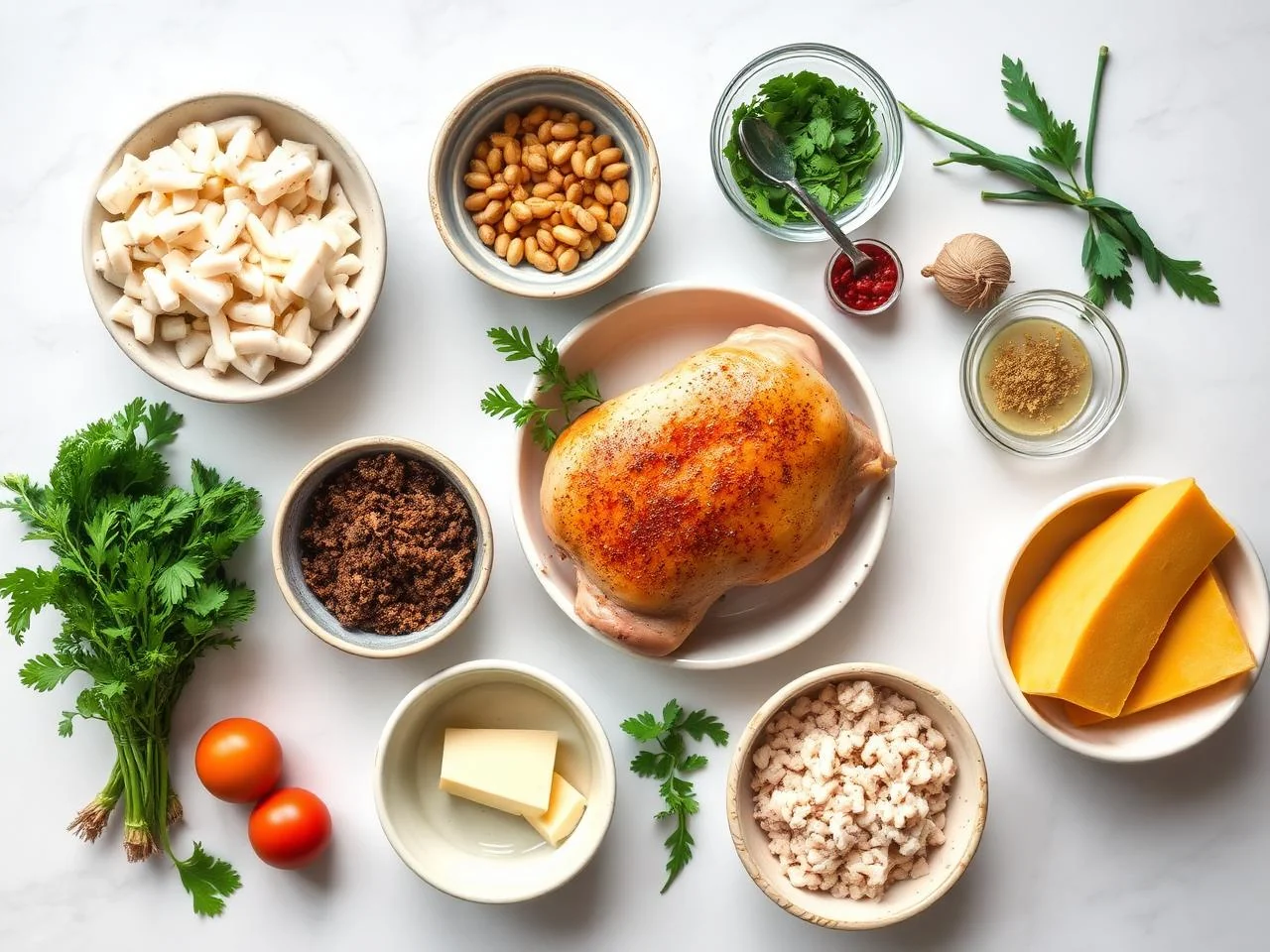 Ingredients for Roast Turkey Breast