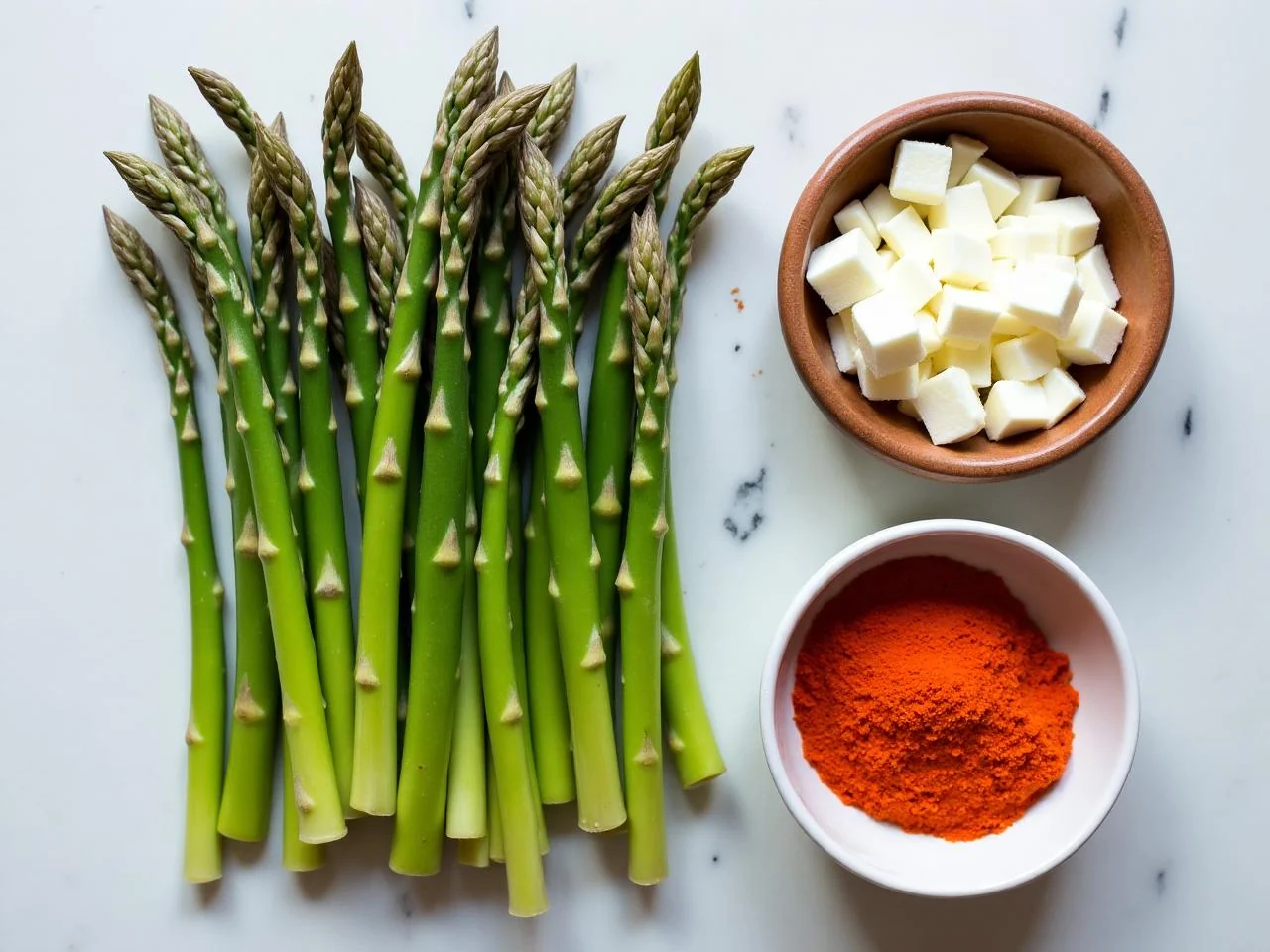 Ingredients for Roasted Asparagus