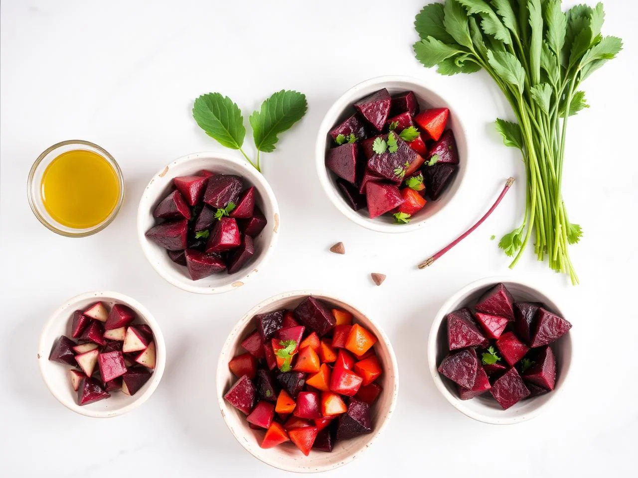 Ingredients for Roasted Beet Salad
