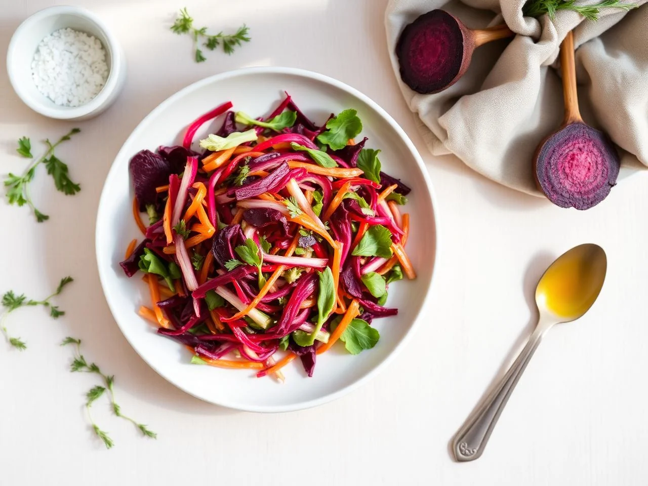 Roasted Beet Slaw