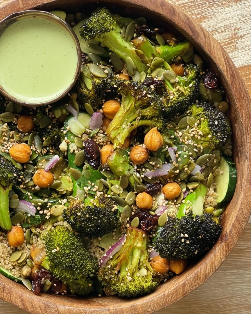 Roasted Broccoli Salad