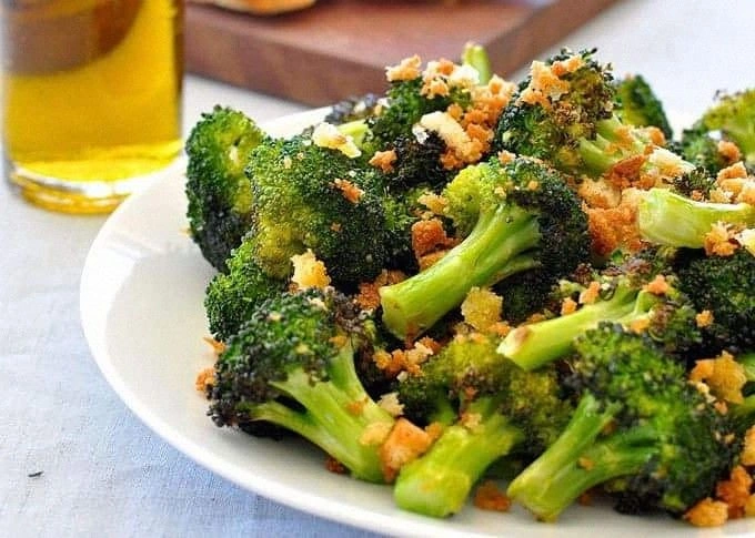 Roasted Broccoli with Parmesan