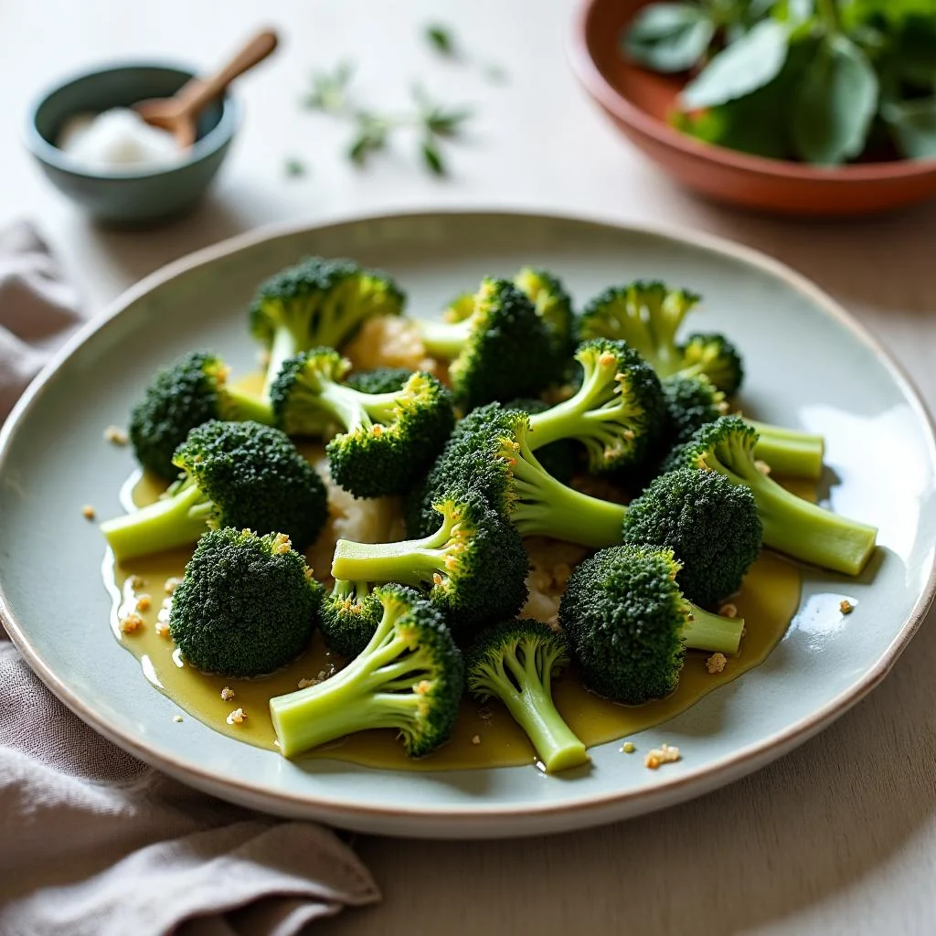 Roasted Broccoli with Parmesan
