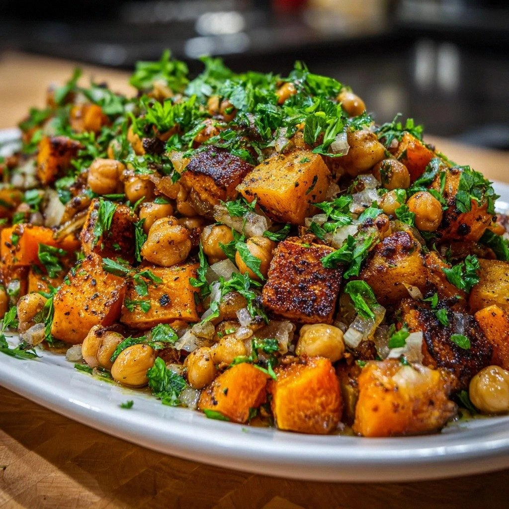 Roasted Butternut Squash & Chi