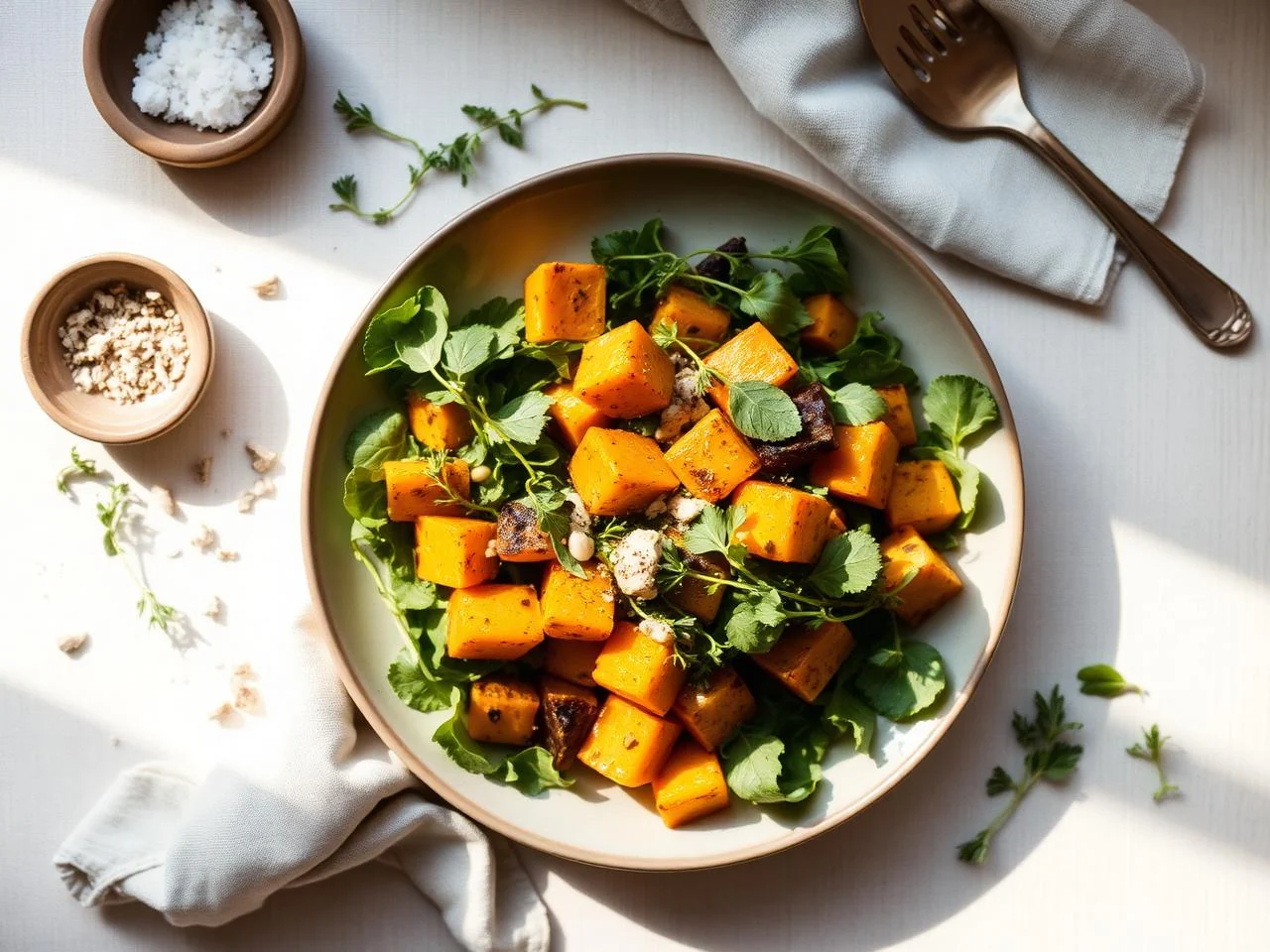 Roasted Butternut Squash Salad