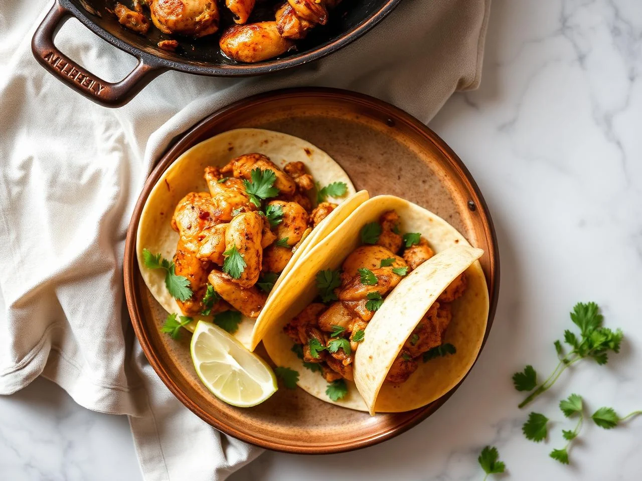 Roasted Chicken Tacos
