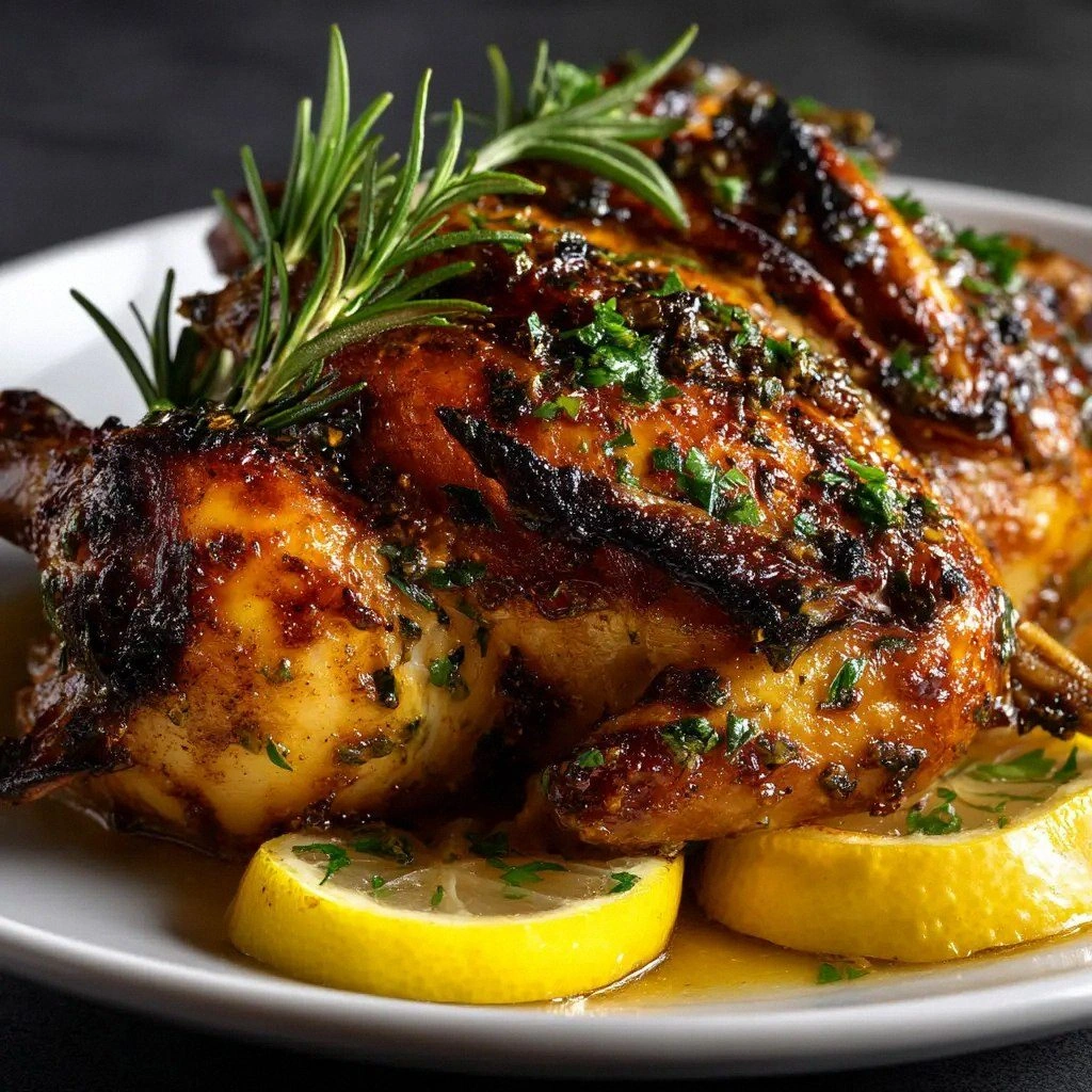 Roasted Cornish Hen Recipe (Ju