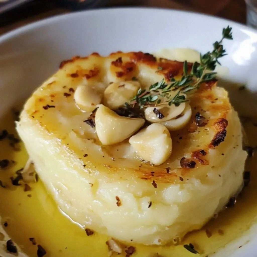 Roasted Garlic Mashed Potatoes