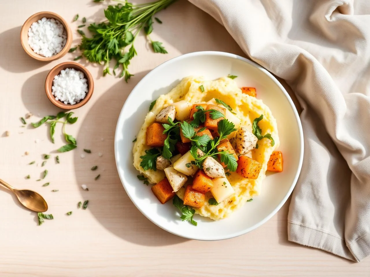 Roasted Garlic Mashed Potatoes