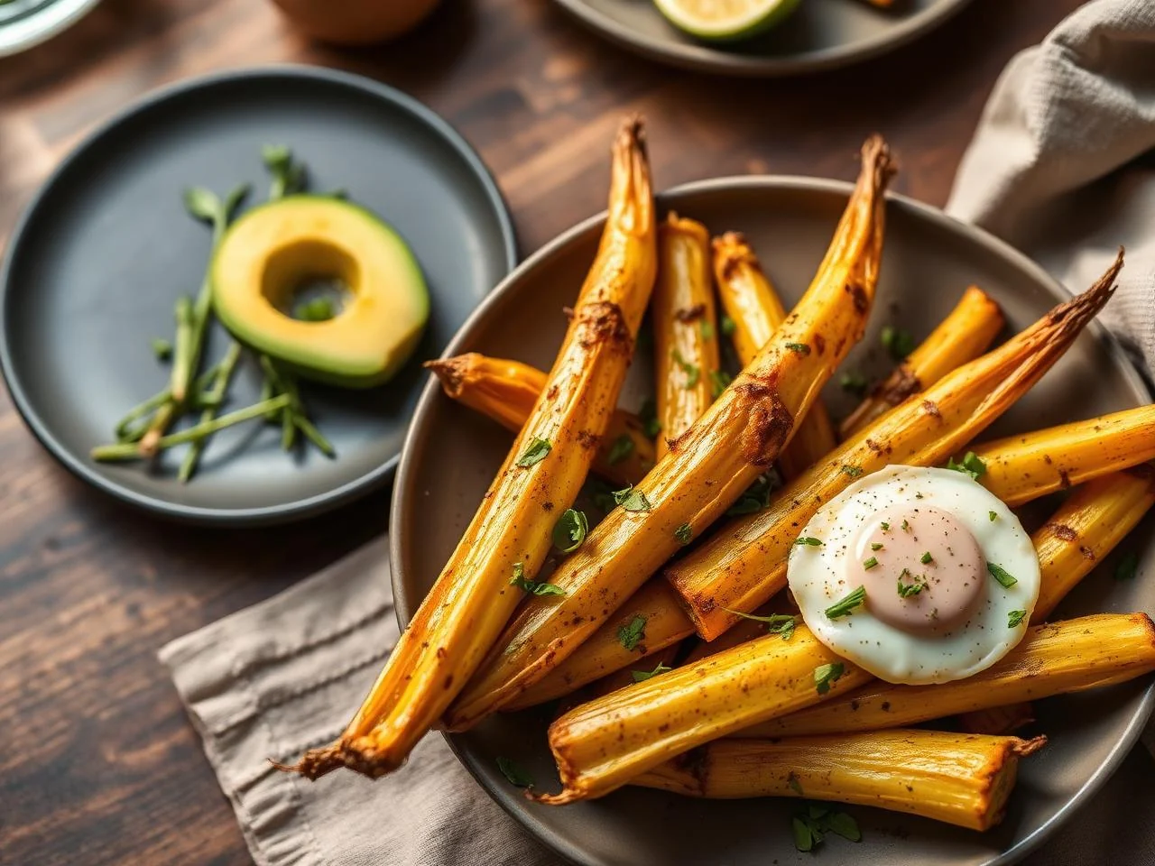 Roasted Parsnips