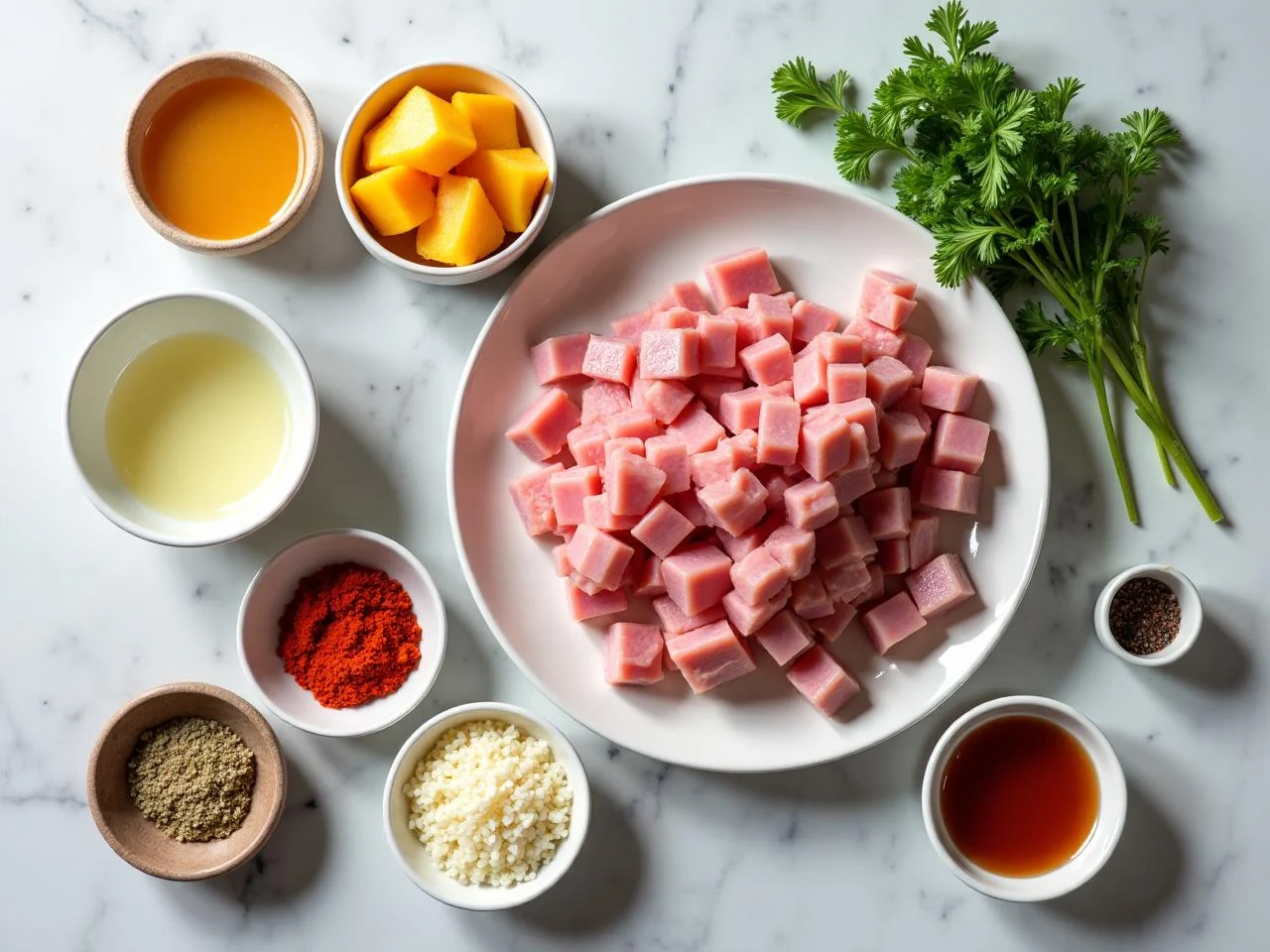Ingredients for Roasted Pork Tenderloin