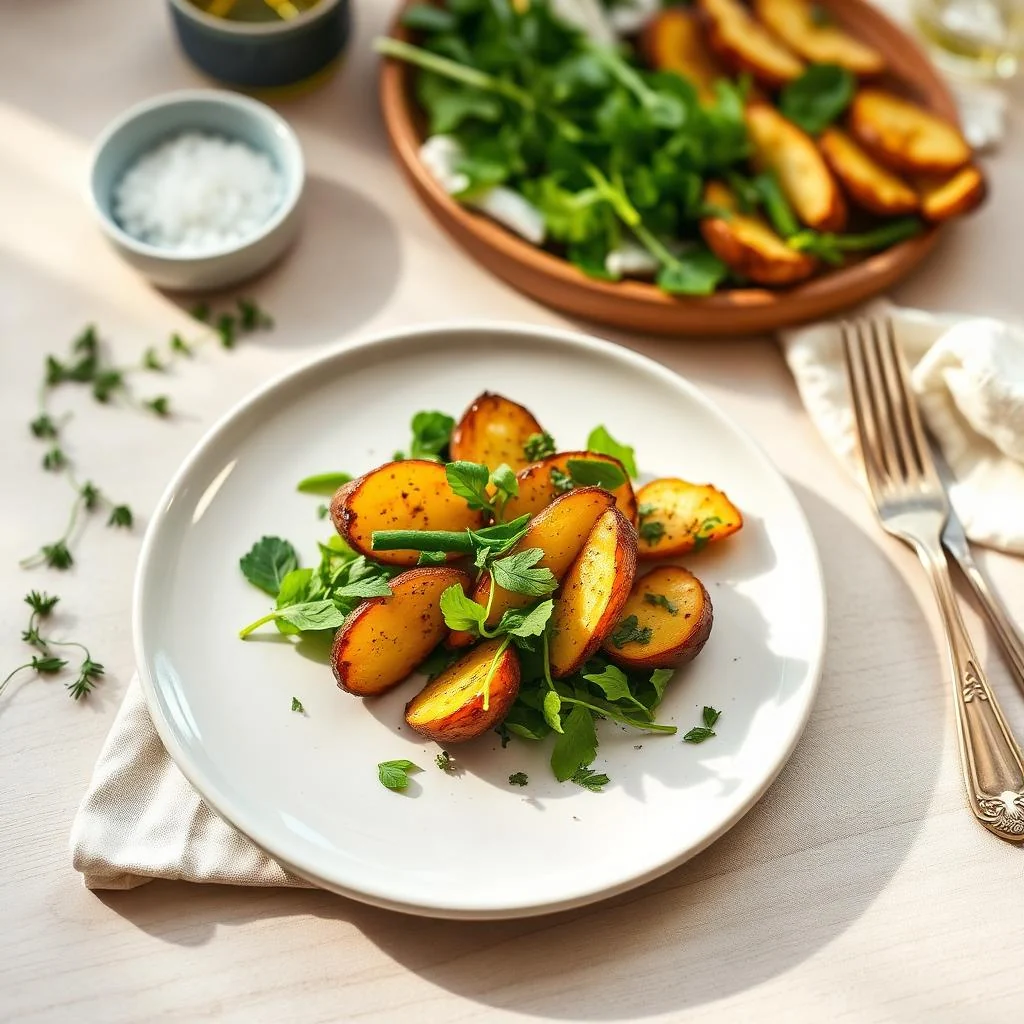 Roasted Potato Wedges