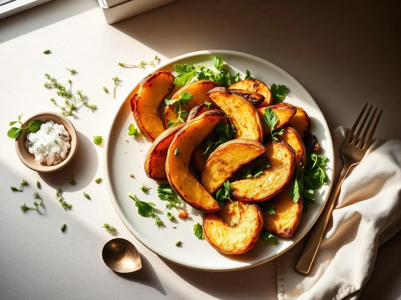 Roasted Potato Wedges