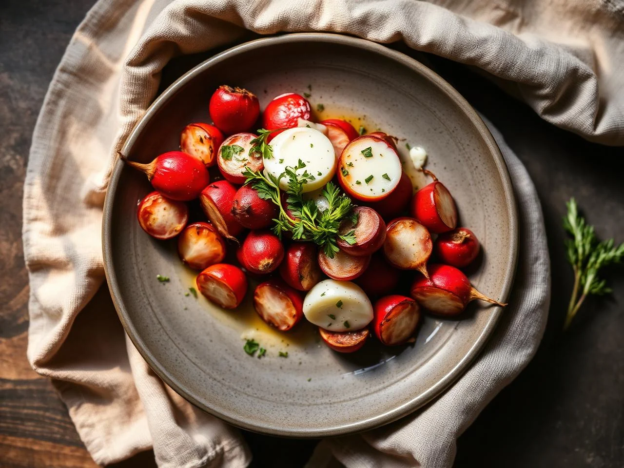 Roasted Radishes