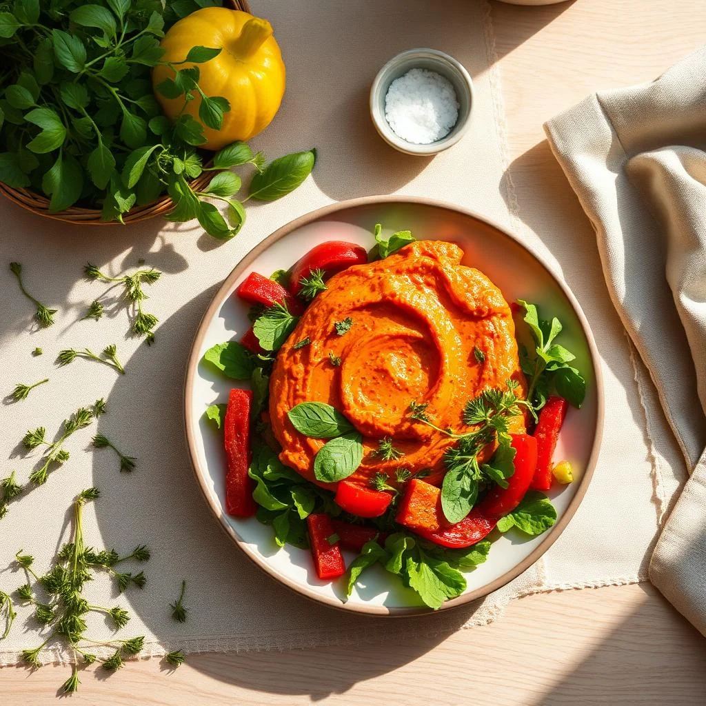 Roasted Red Pepper Dip