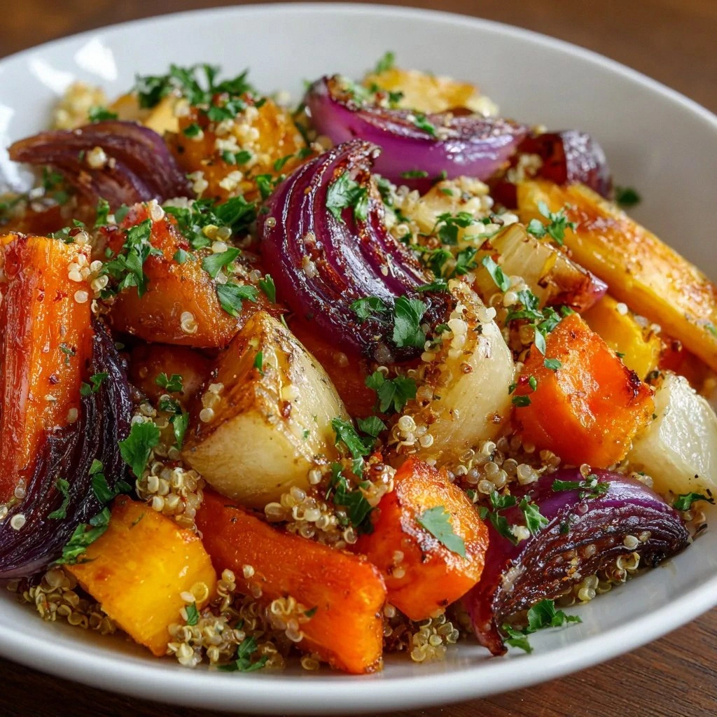 Roasted Root Vegetable & Quino