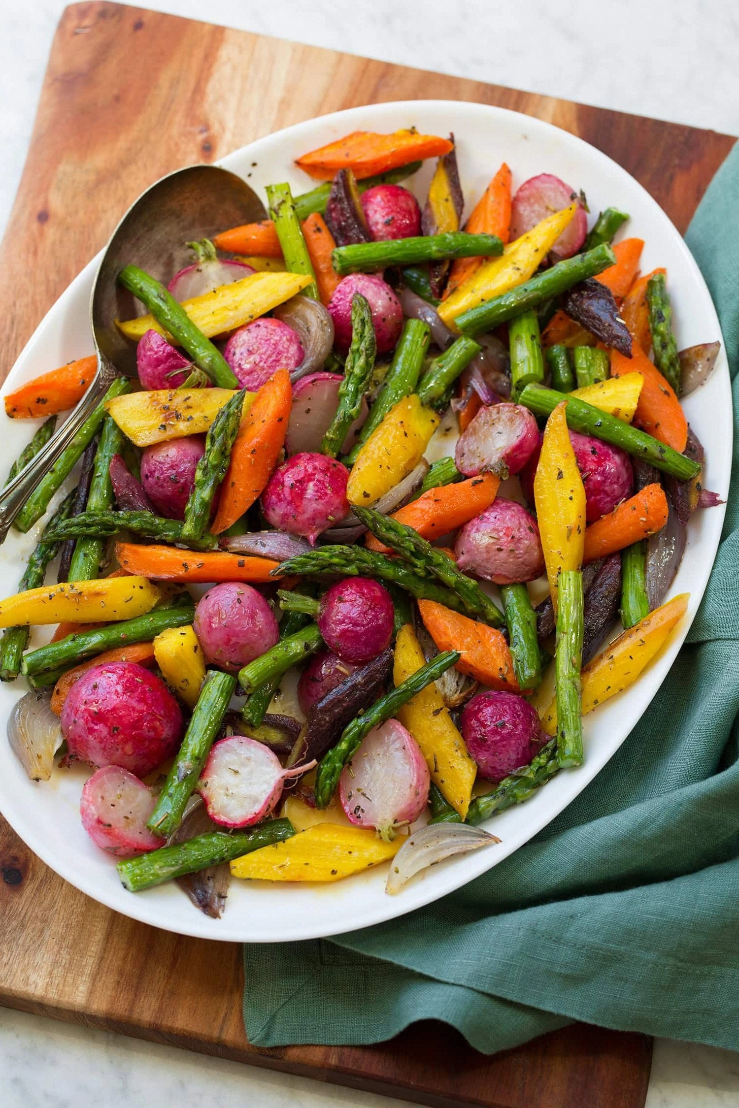 Roasted Spring Vegetables