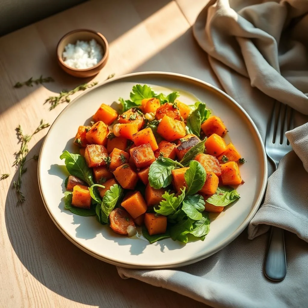 Roasted Sweet Potato Salad