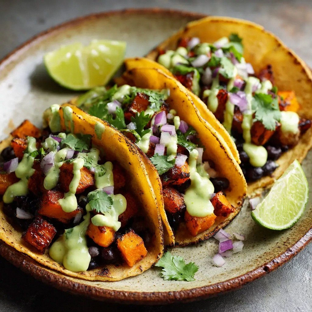 Roasted Sweet Potato Tacos