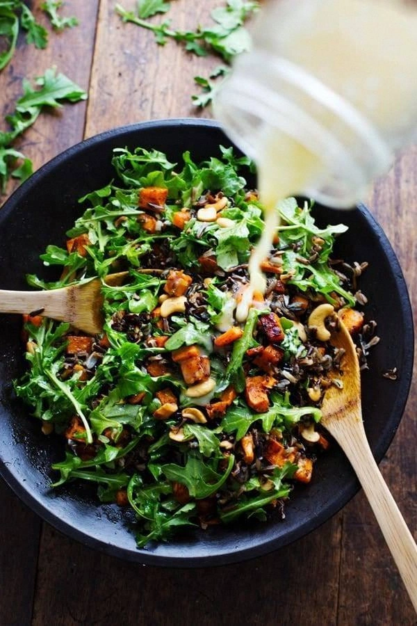 Roasted Sweet Potato, Wild Ric
