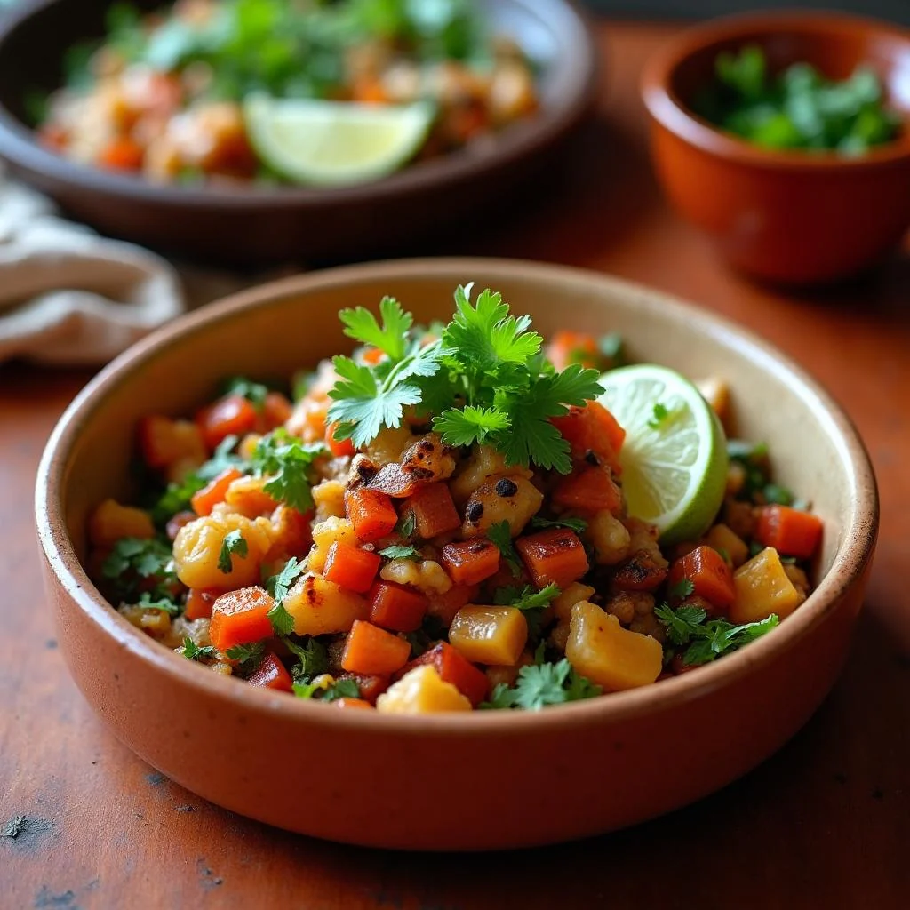 Roasted Vegetable Burrito Bowl