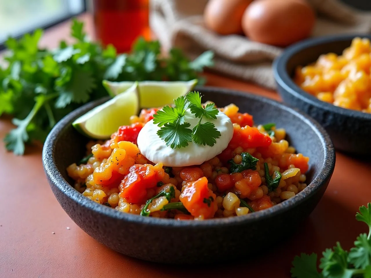 Roasted Vegetable Burrito Bowl
