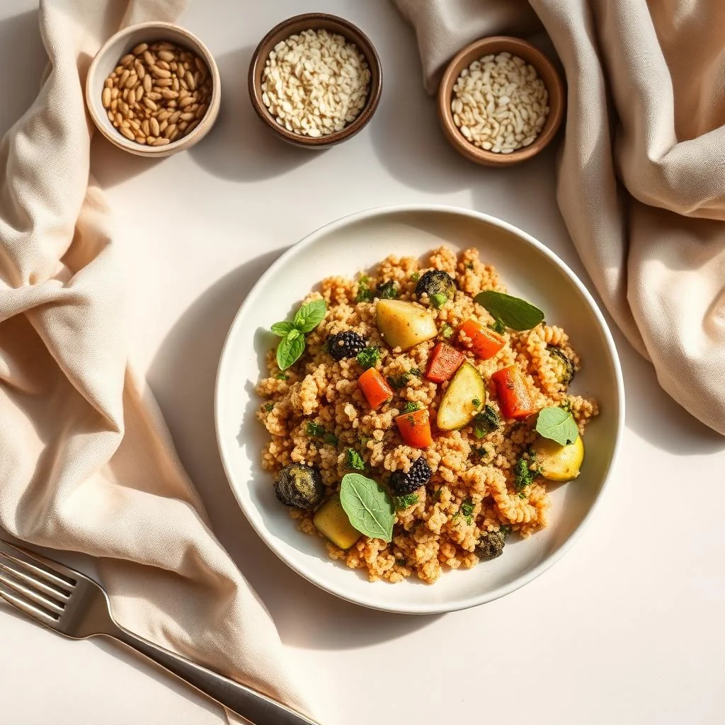 Roasted Vegetable Quinoa Bowl