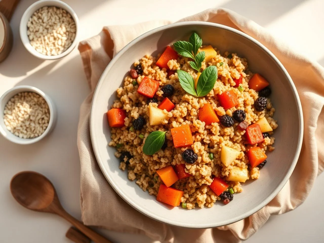 Roasted Vegetable Quinoa Bowl