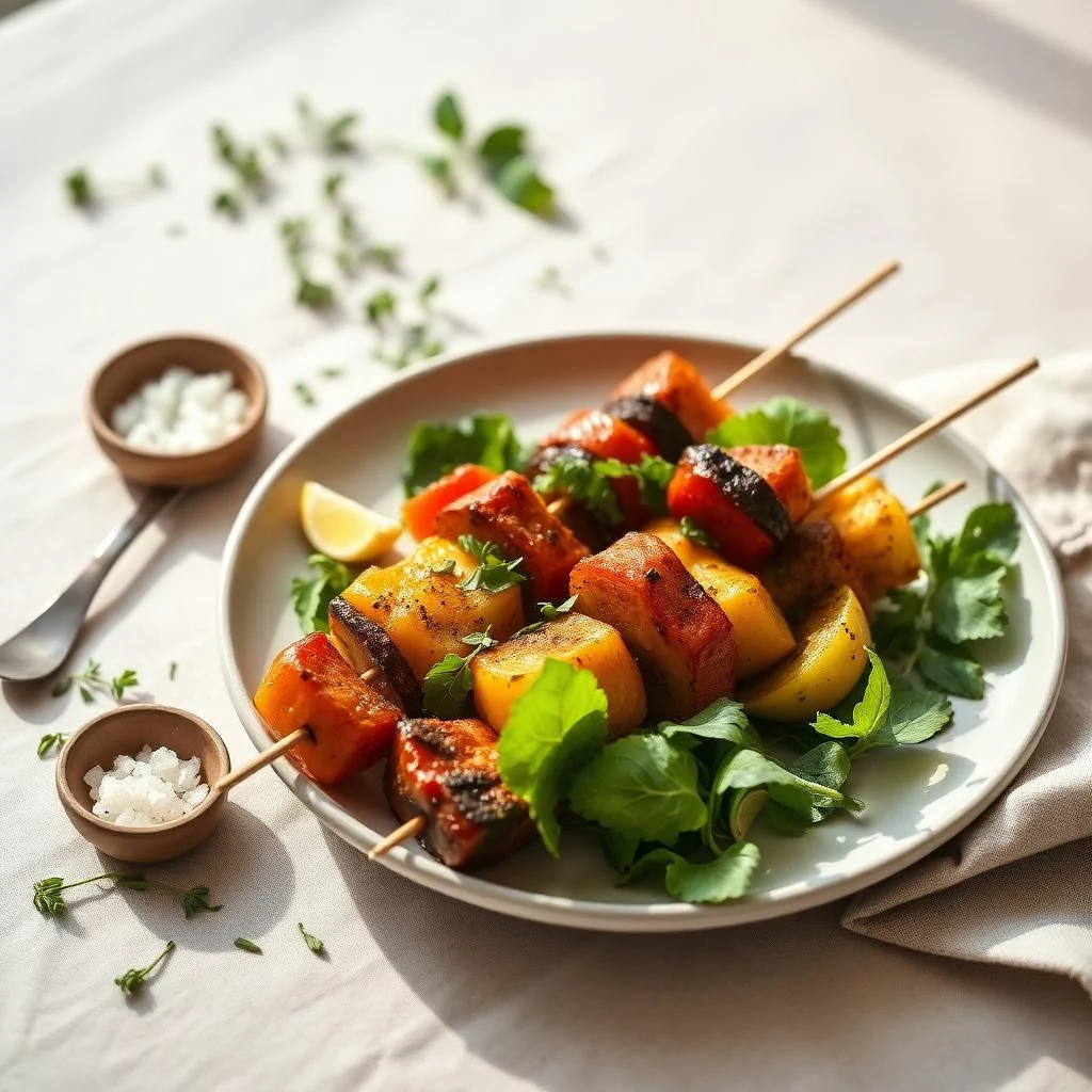 Roasted Vegetable Skewers