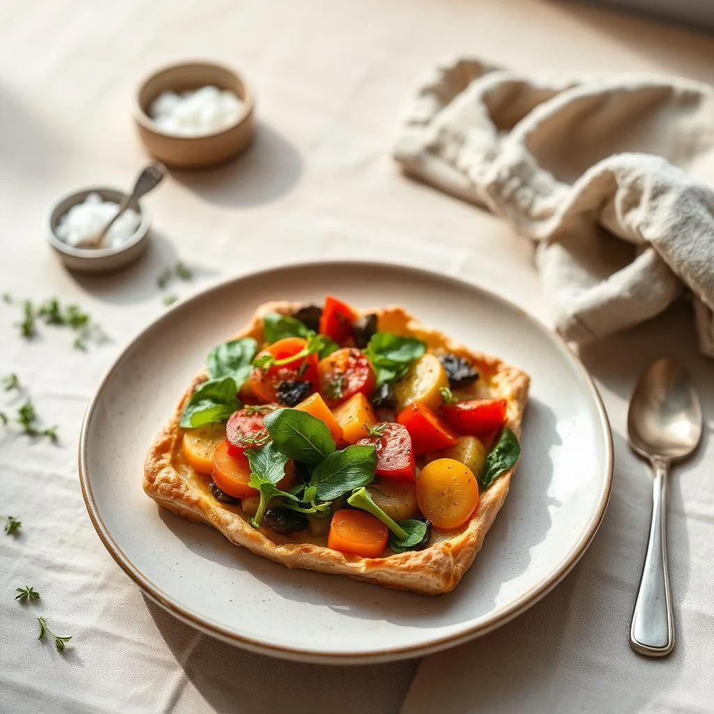 Roasted Vegetable Tart