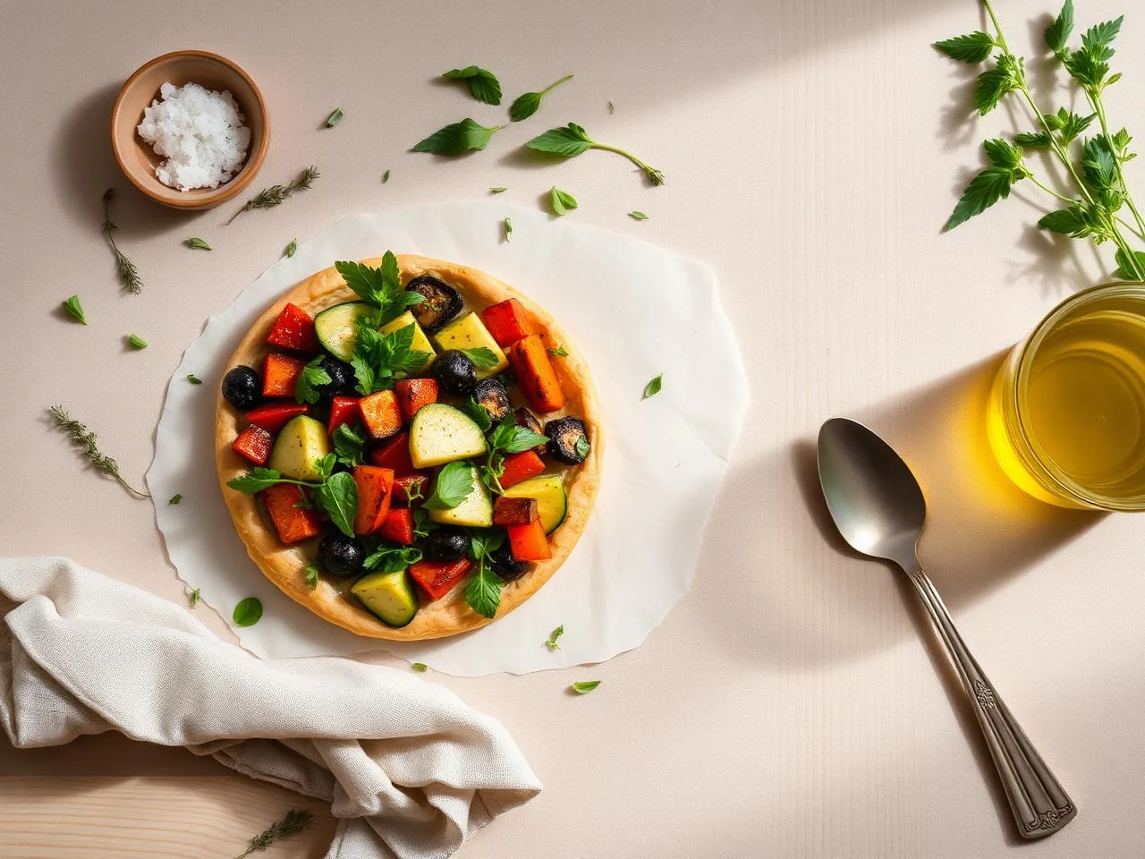 Roasted Vegetable Tart