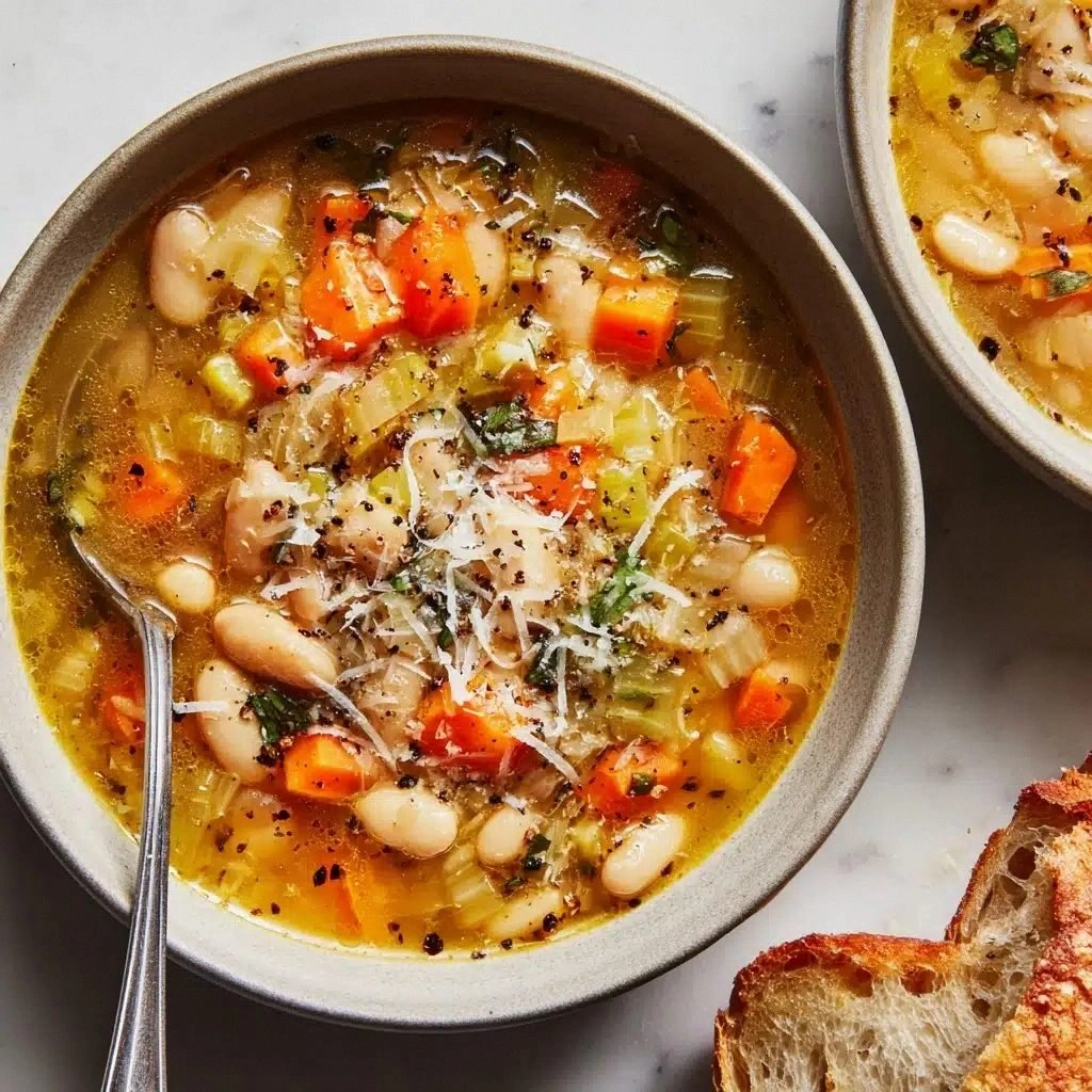 Roasted White Bean Soup Recipe