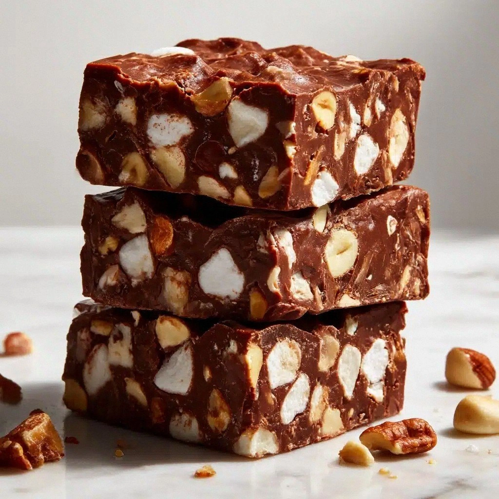 Rocky Road Fudge Recipe
