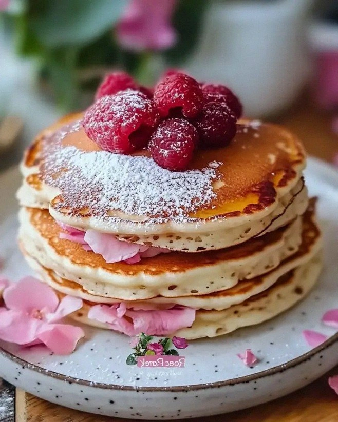 Rose Water Pancakes: A Delightful Floral Treat Awaits!
