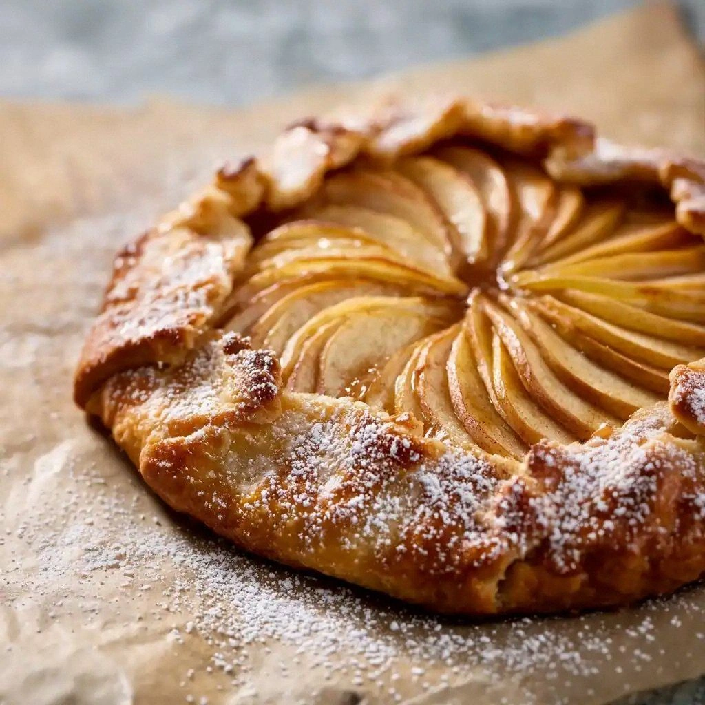 Rustic Honeycrisp Apple Galett