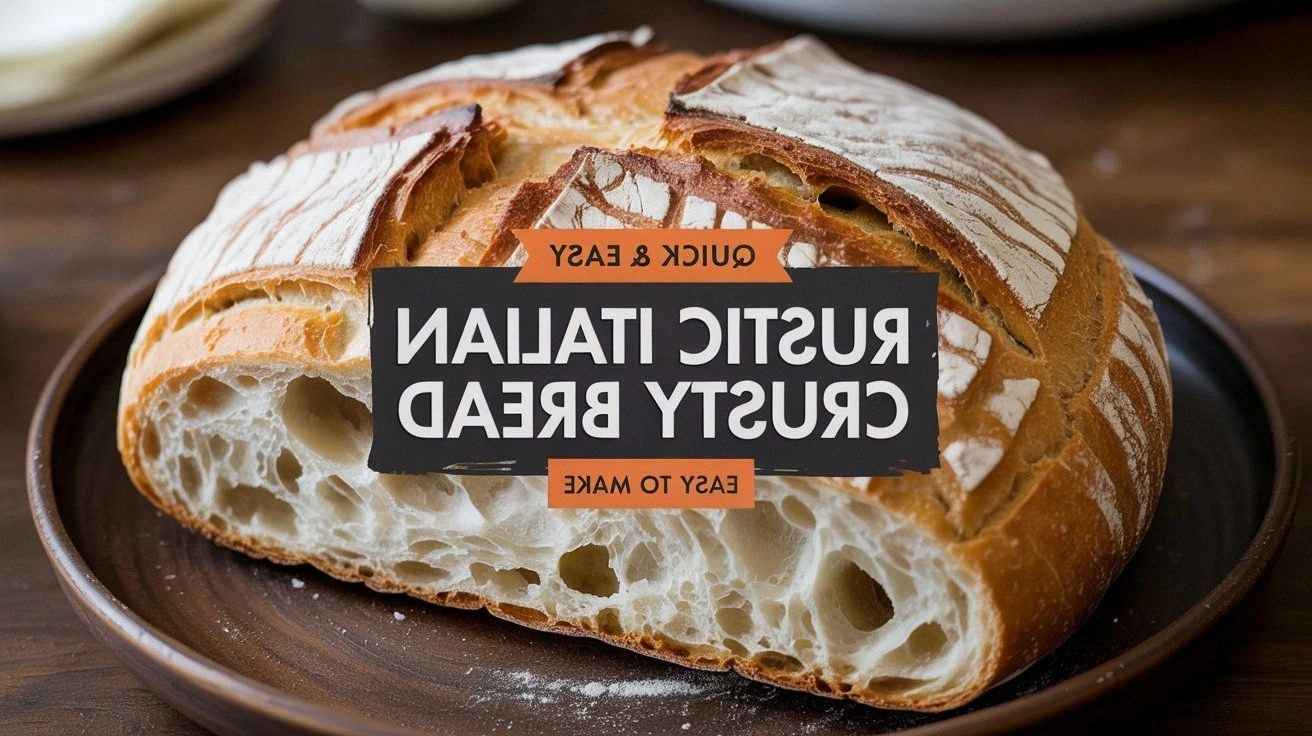 Rustic Italian Crusty Bread: A