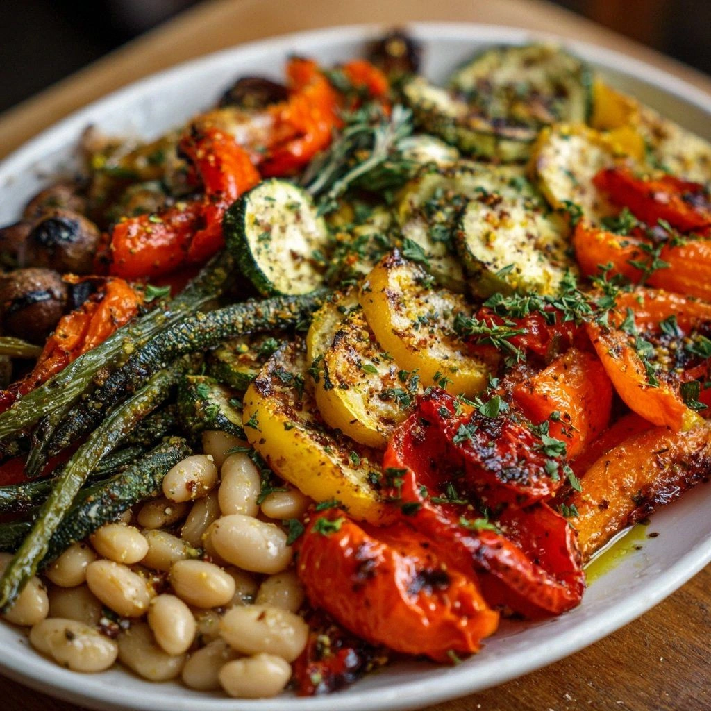 Rustic Roasted Vegetable Bake 
