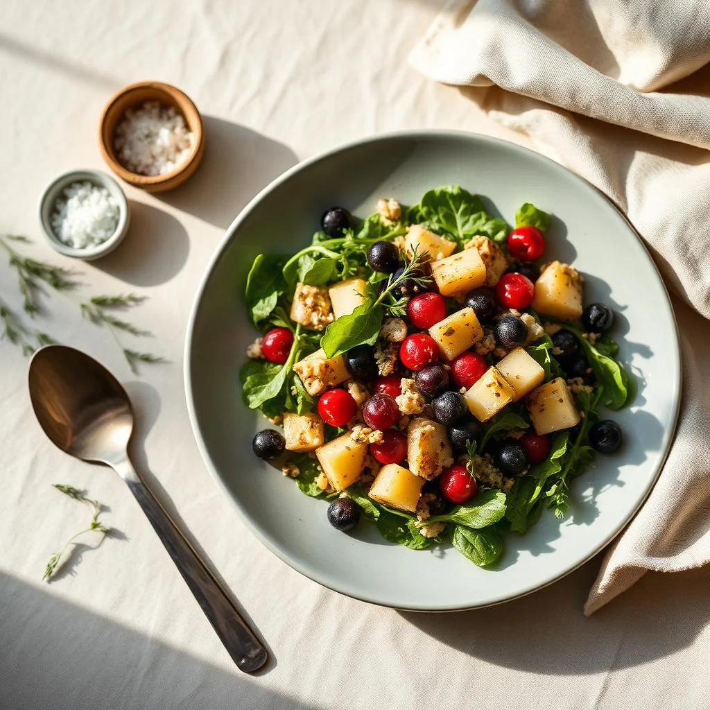 Rye Berry Salad