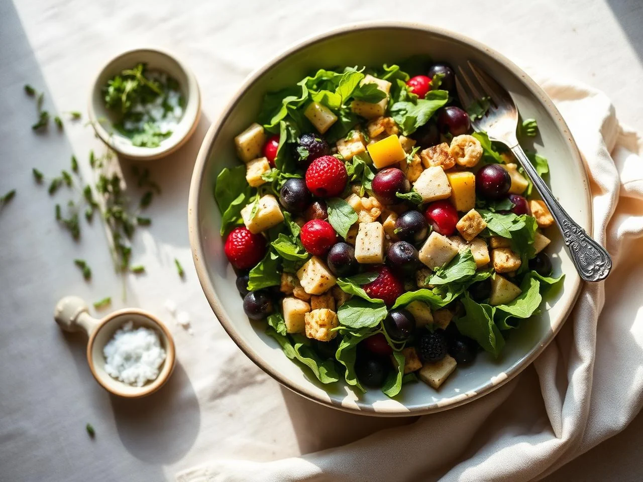 Rye Berry Salad