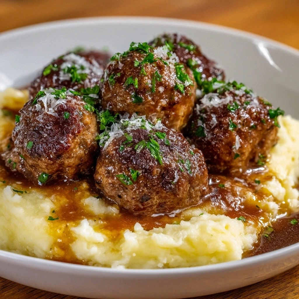 Salisbury Steak Meatballs
