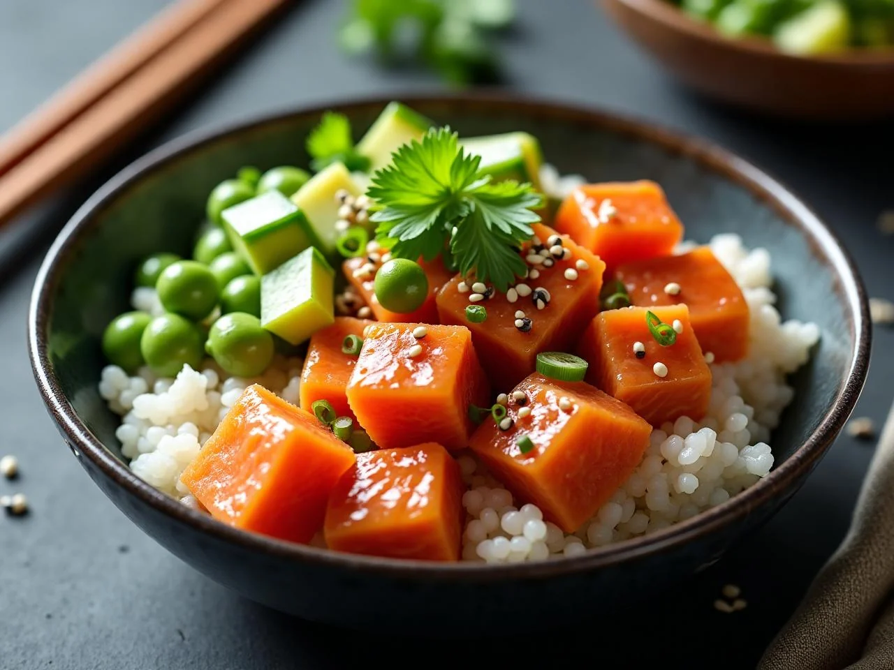 Salmon Poke Bowl