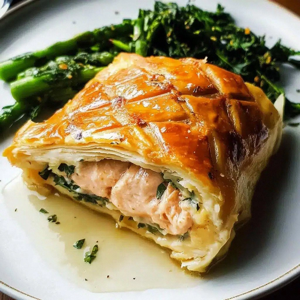 Salmon Wellington Recipe