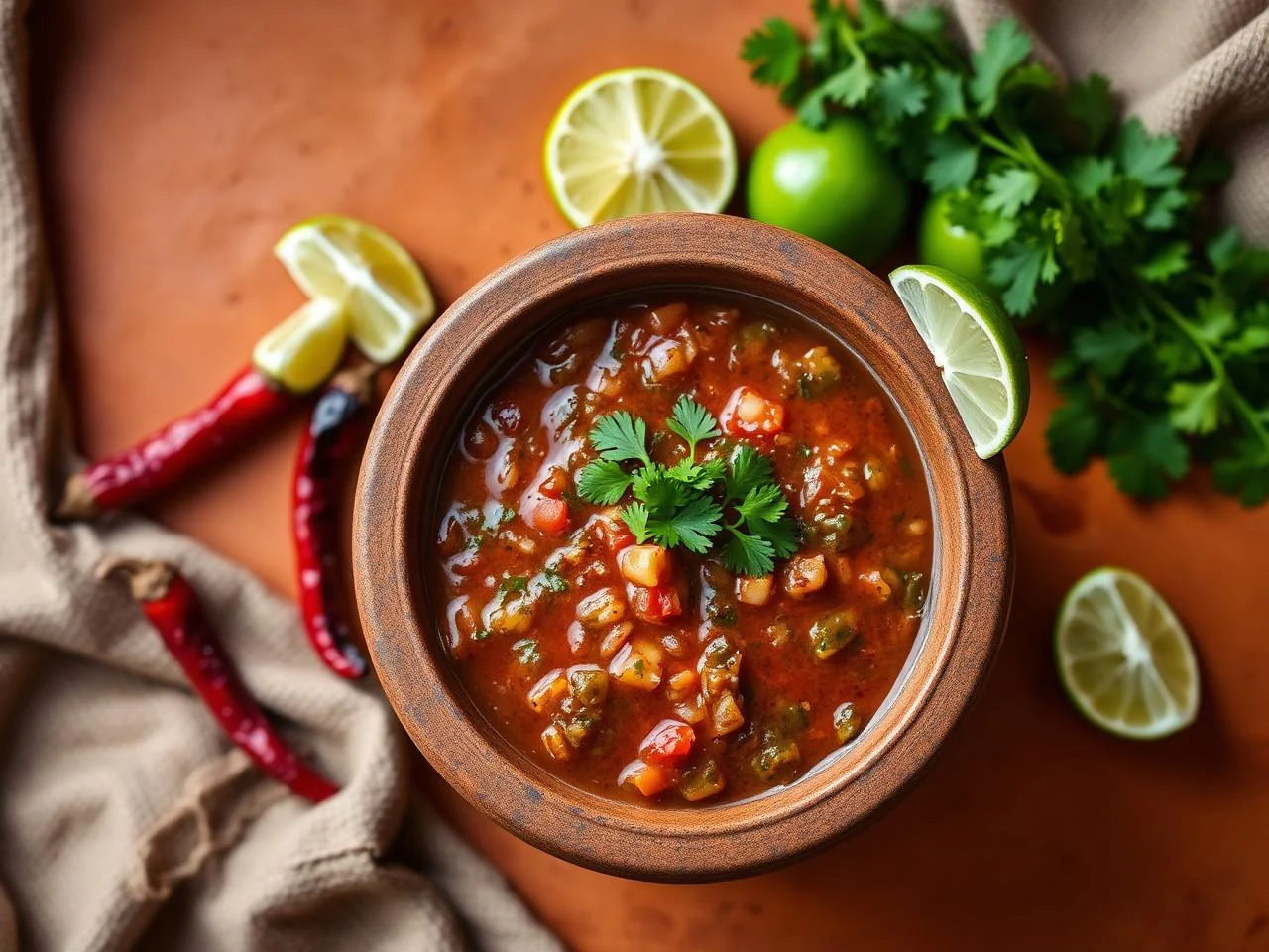 Salsa De Chile De Arbol