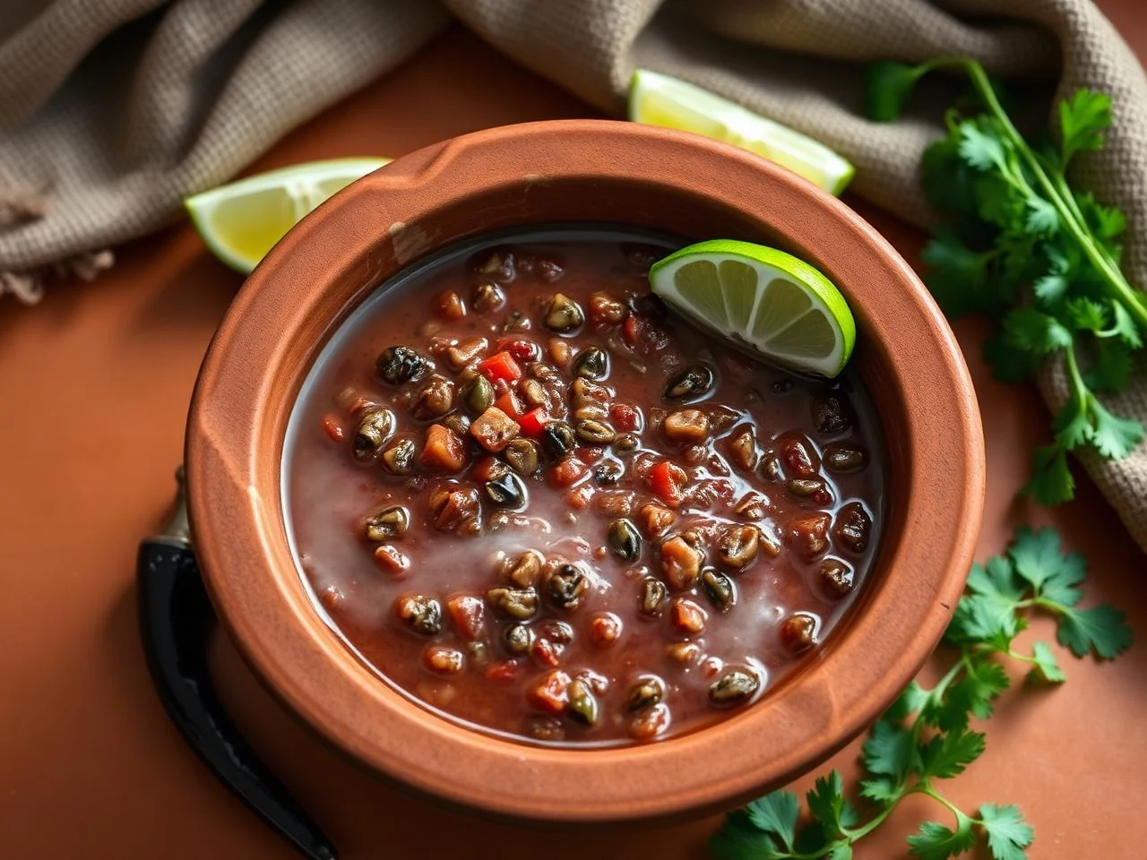 Salsa De Frijol Negro