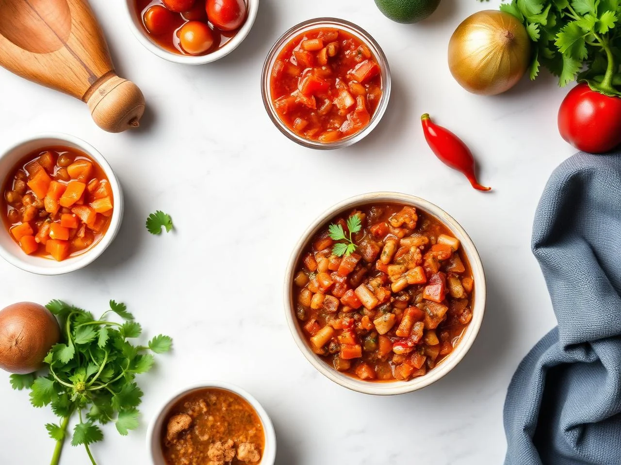 Ingredients for Salsa De Frijol Pinto