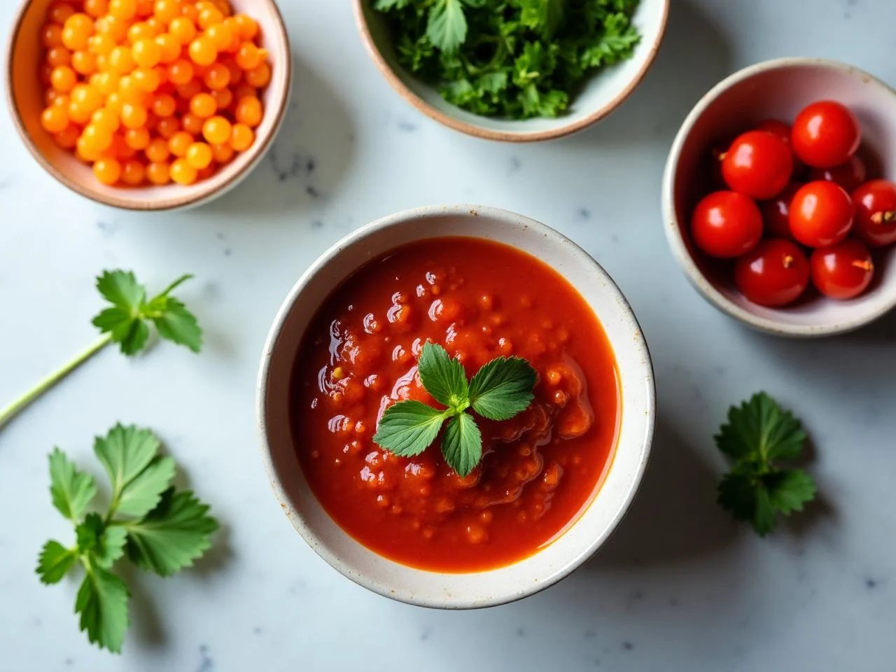 Ingredients for Salsa De Habanero