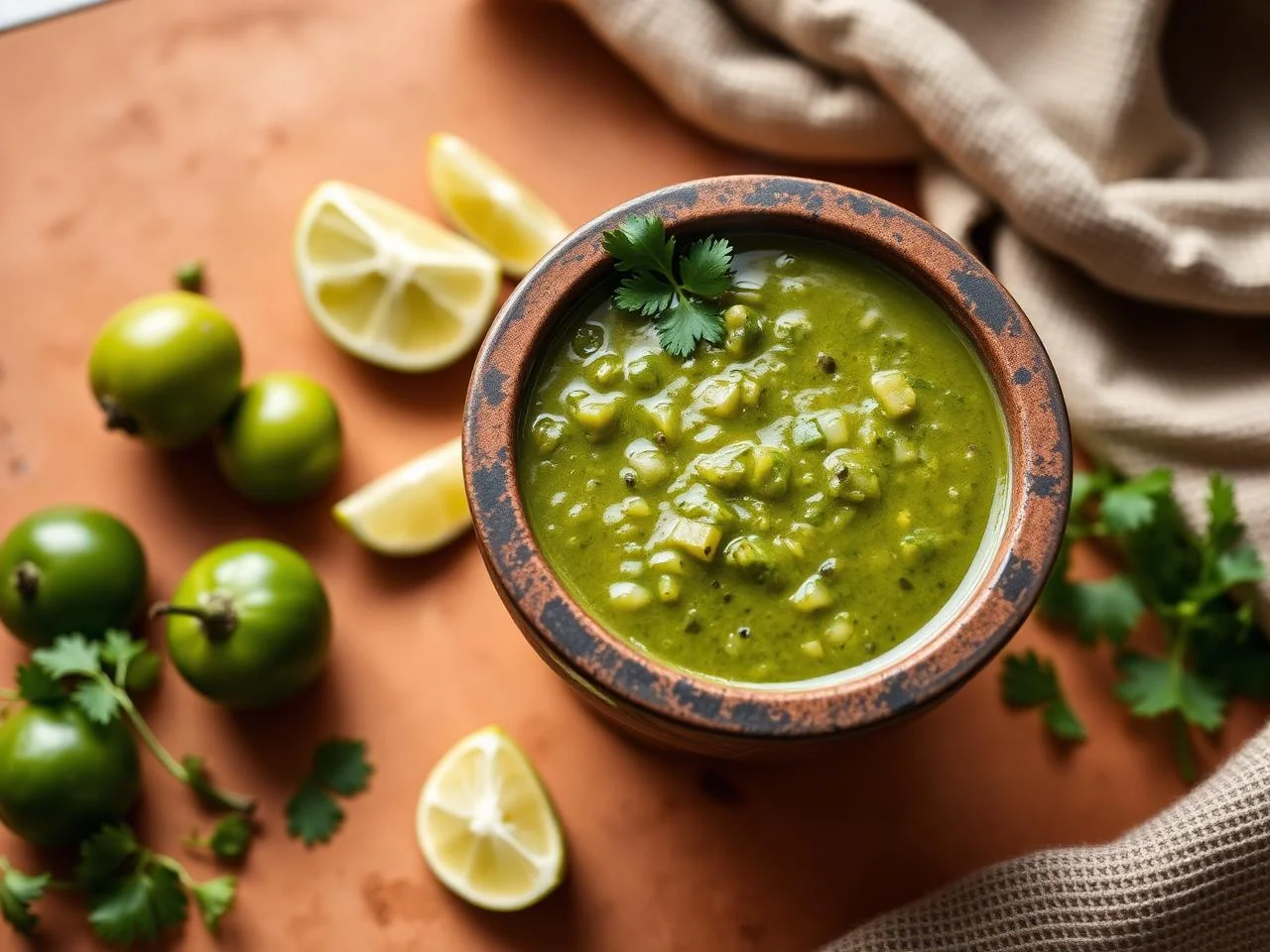 Salsa De Tomate Verde